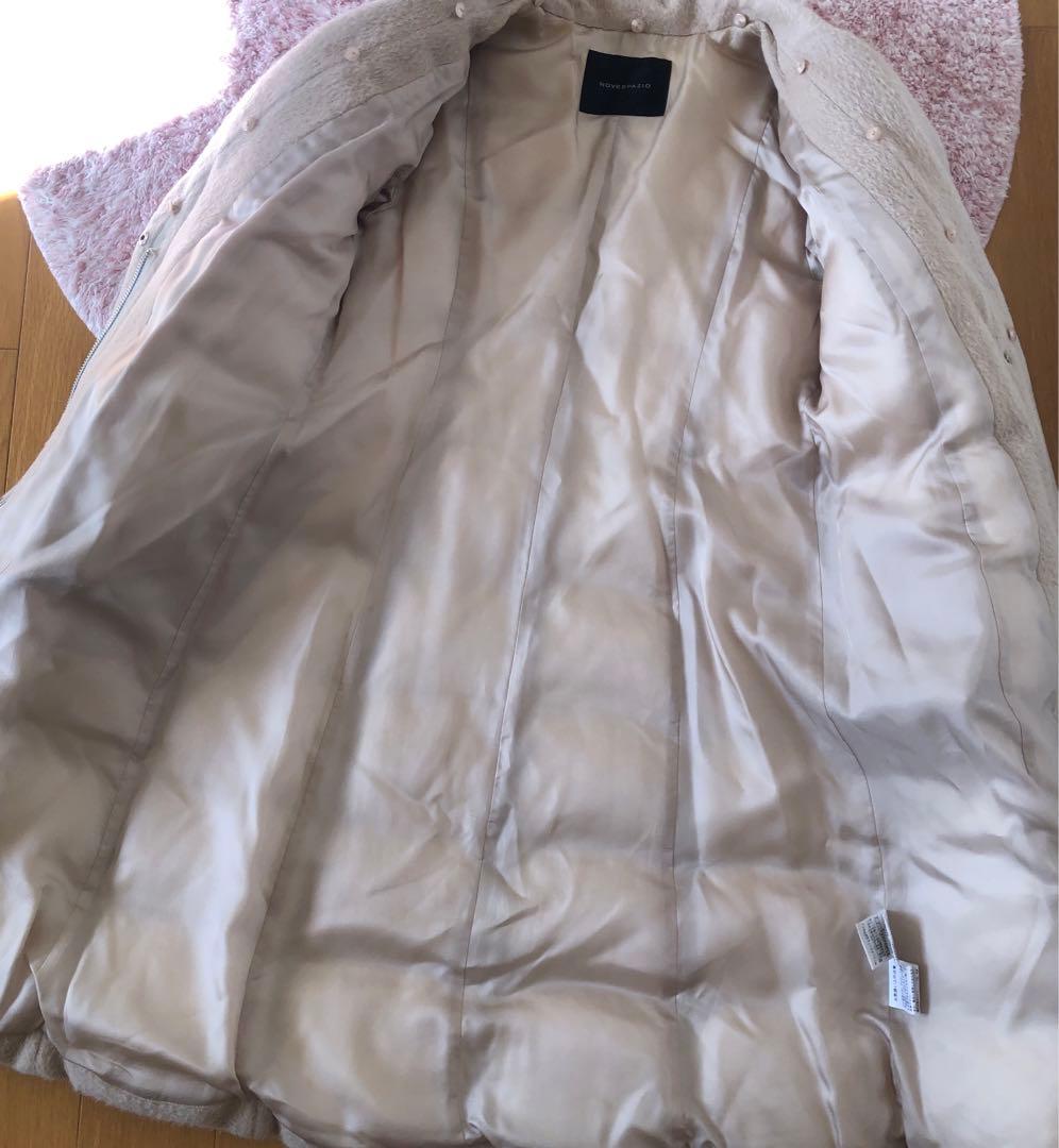 NOVESPAZIO【ノーベスパジオ】ロングコート ダウン アルパカ 38