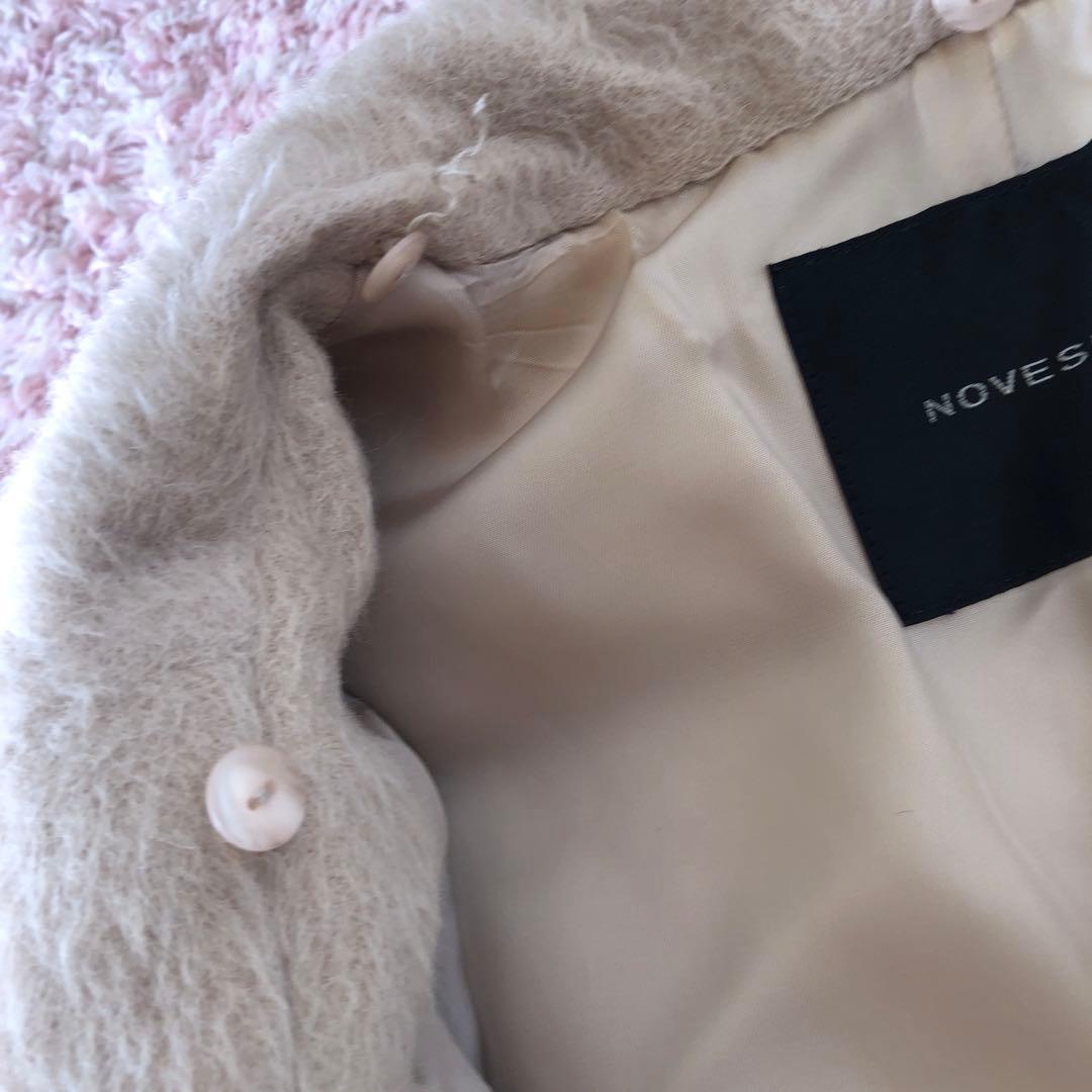 NOVESPAZIO【ノーベスパジオ】ロングコート ダウン アルパカ 38