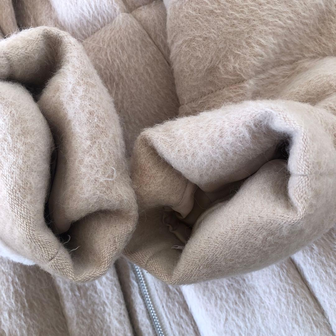 NOVESPAZIO【ノーベスパジオ】ロングコート ダウン アルパカ 38