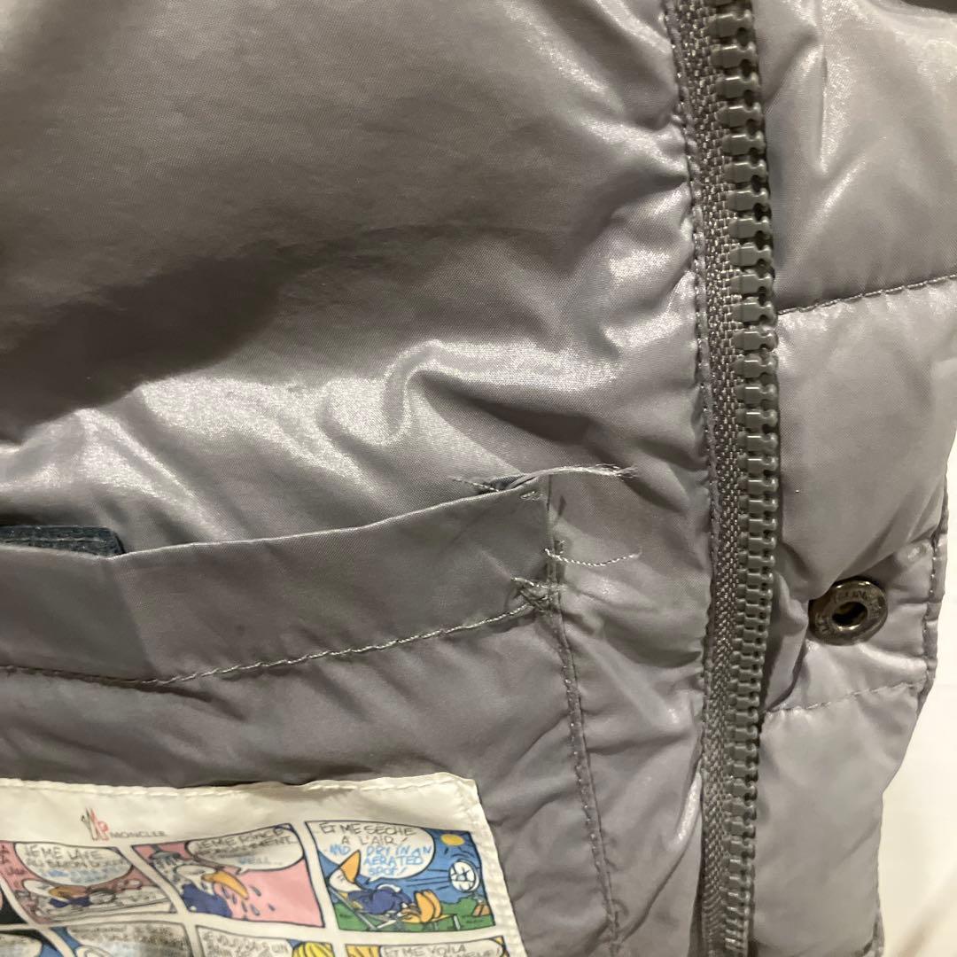 MONCLER モンクレール 10Y グレーダウンベスト