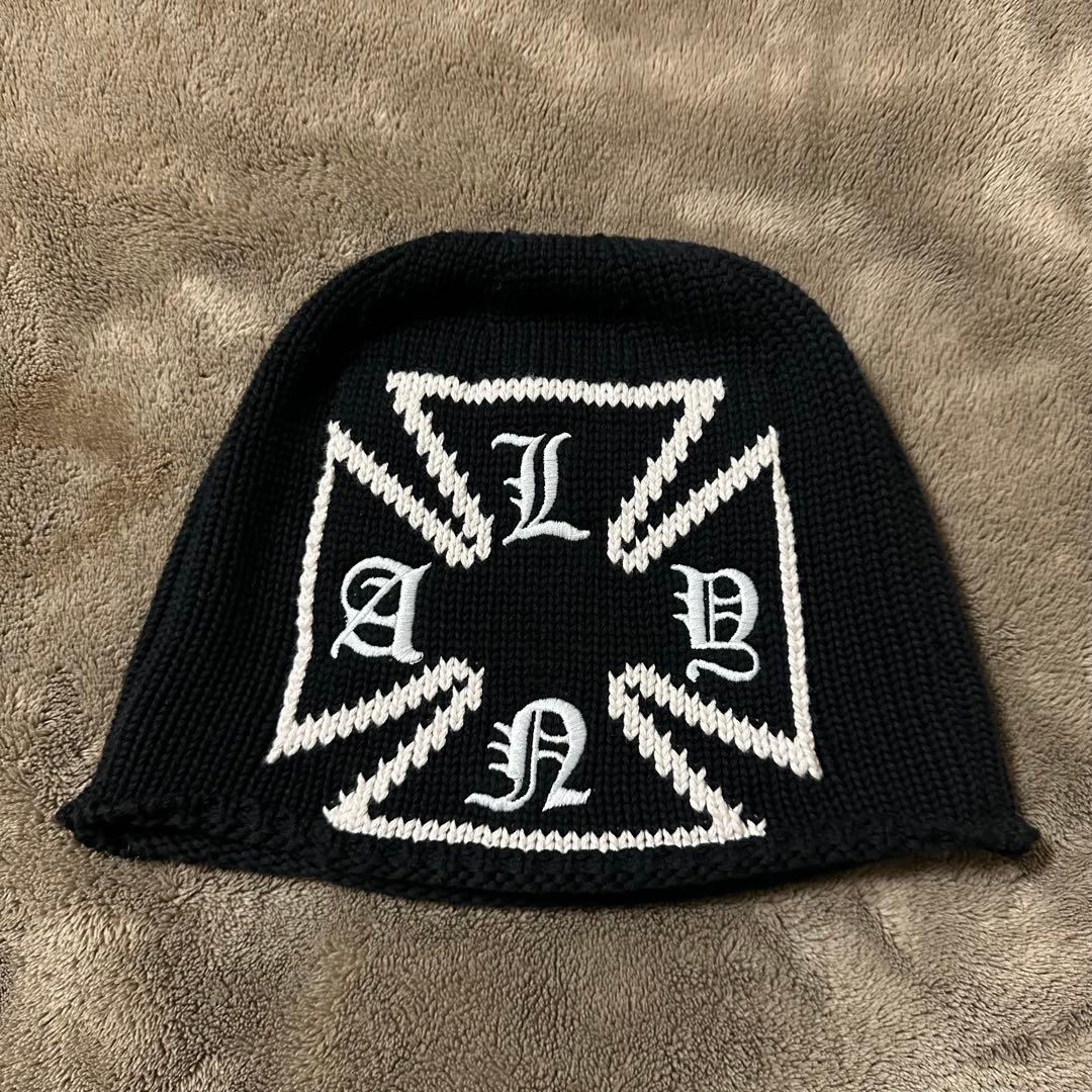 帽子 LAST NEST / ASKYURSELF \"L.N.A.Y\"knit cap
