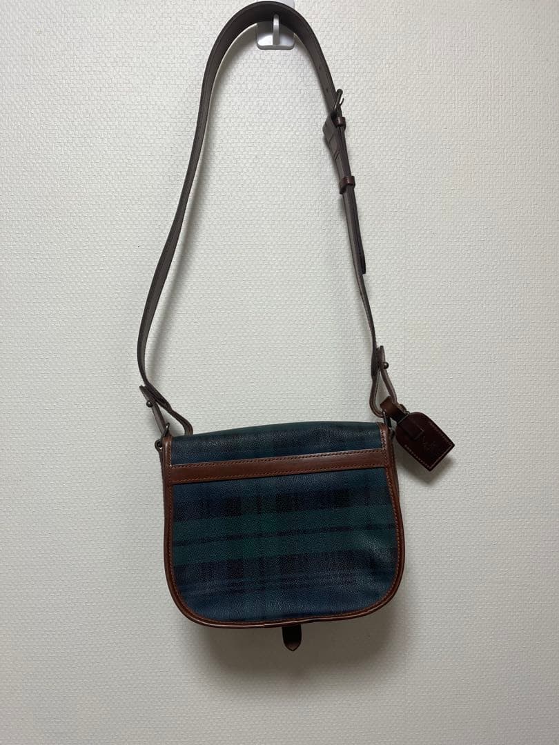 ラルフローレン　チェック柄ショルダーバッグ