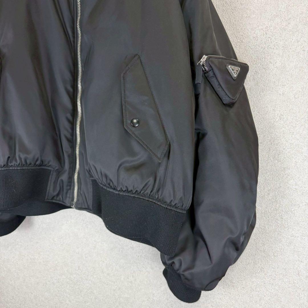 美品 PRADA 2023 Re-Nylon ボンバージャケット MA-1