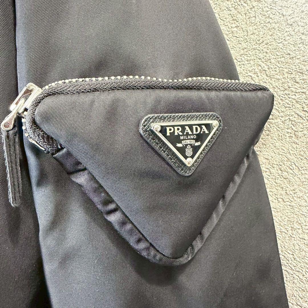 美品 PRADA 2023 Re-Nylon ボンバージャケット MA-1