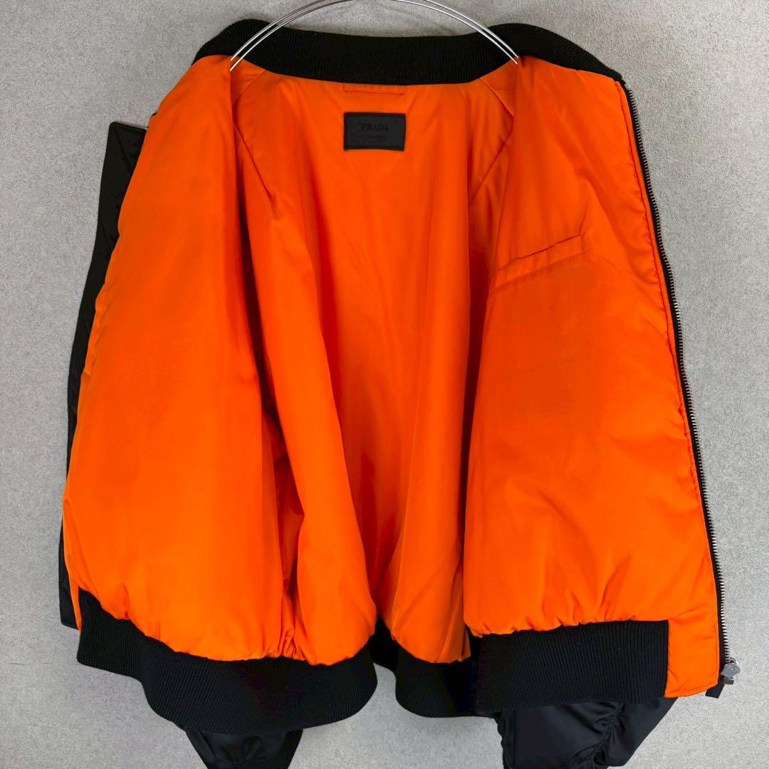 美品 PRADA 2023 Re-Nylon ボンバージャケット MA-1