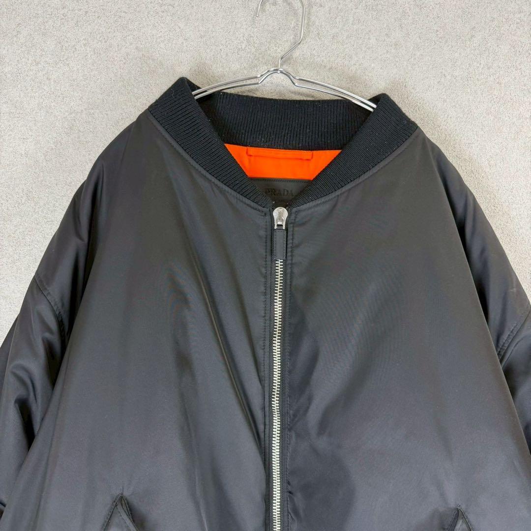 美品 PRADA 2023 Re-Nylon ボンバージャケット MA-1