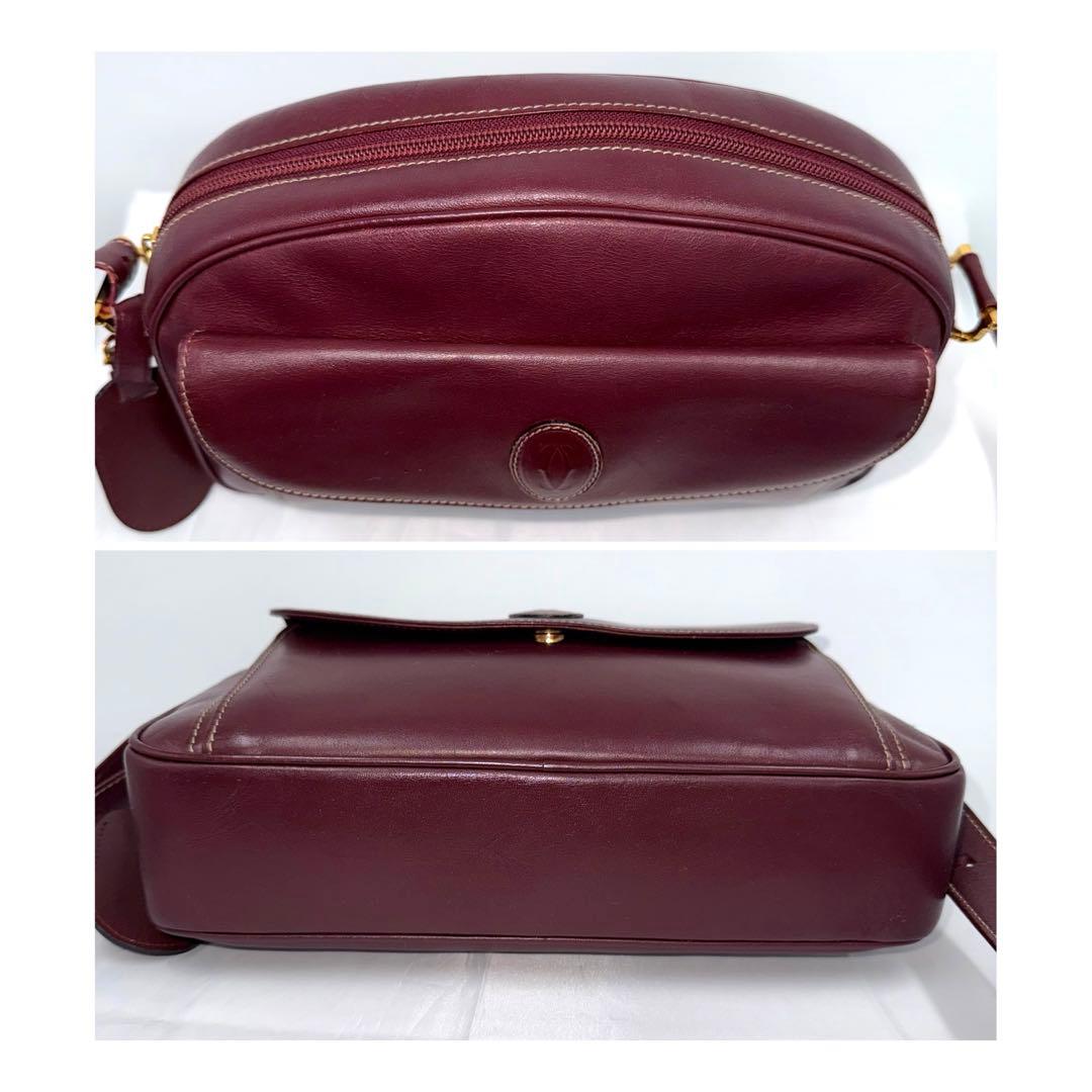 ✨美品✨カルティエ CARTIER マストライン ボルドー ショルダーバッグ