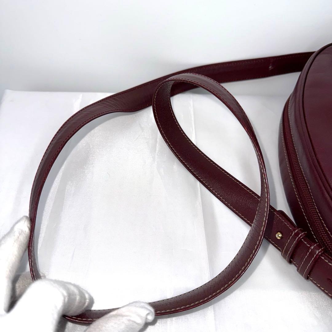 ✨美品✨カルティエ CARTIER マストライン ボルドー ショルダーバッグ