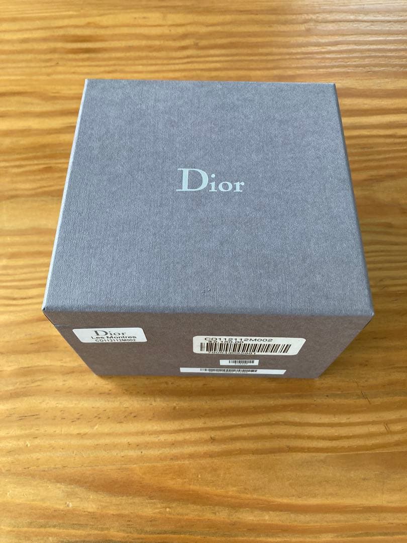 ディオール Dior CD112112 クリスタル ダイヤモンド クォーツ稼動品