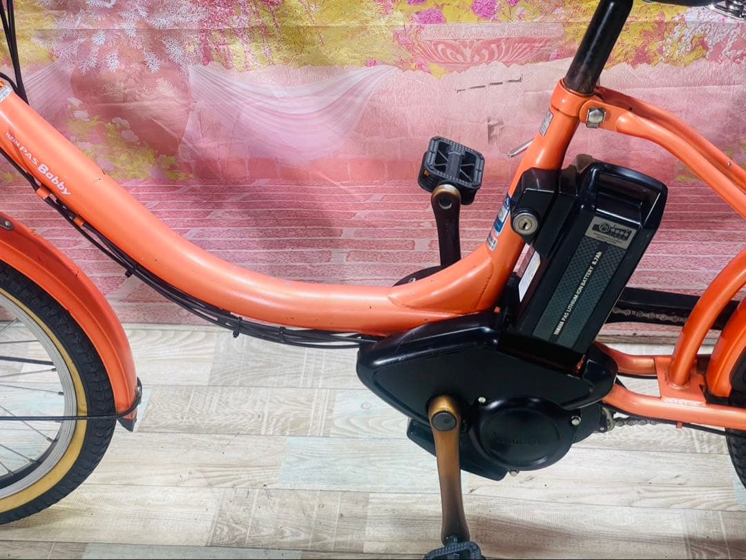 ZK3355 電動自転車 ヤマハ パスバビー 子供乗せ 20インチ 送料無料