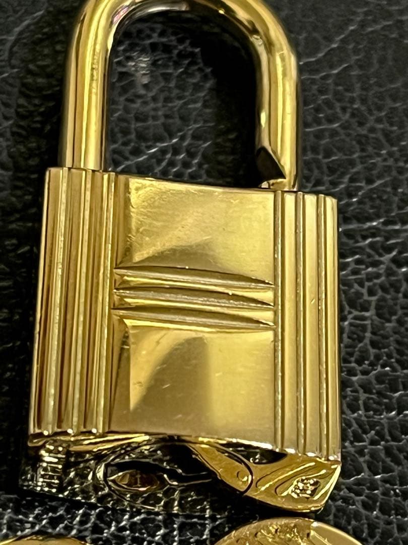 エルメス　ゴールド　カデナ　南京錠　鍵　120 鍵2本付
