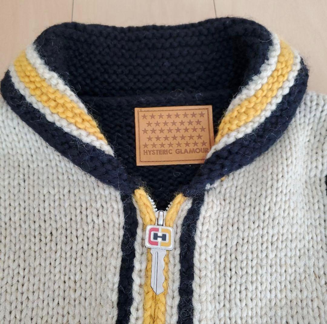 HYSTERIC GLAMOUR ニットジャケット