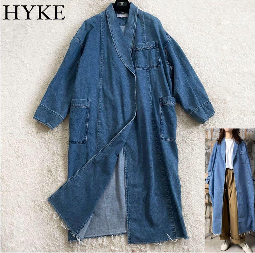 HYKEデニムコート美品