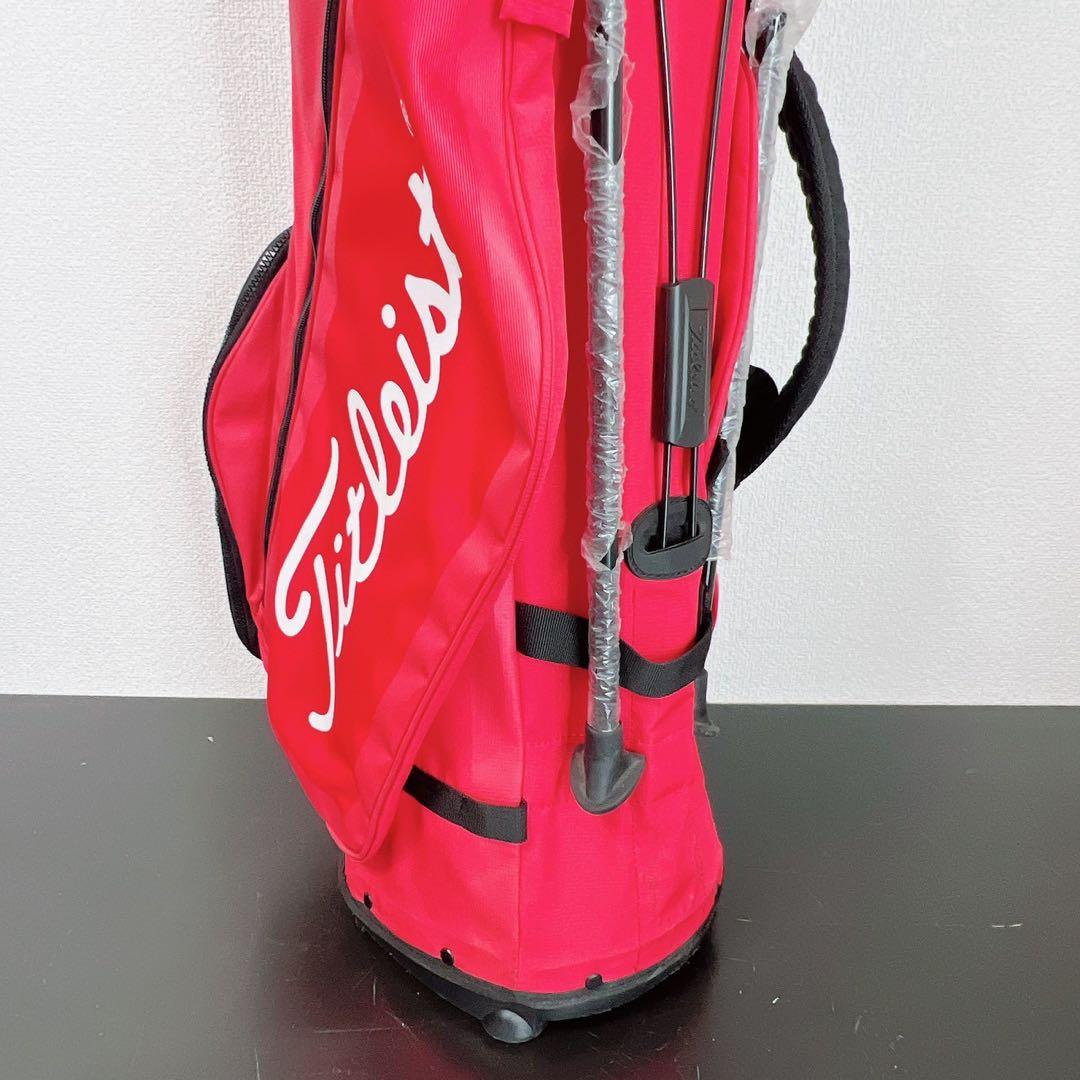 タイトリスト Players 4 スタンドキャディバッグ 4分割プレイヤーズ4赤