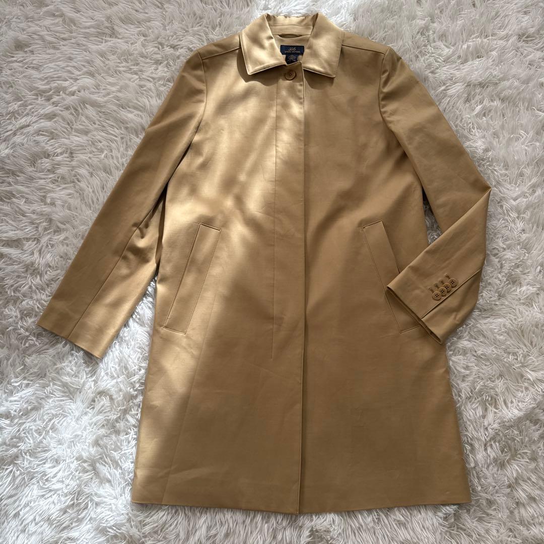 タグ付☆ ブルックスブラザーズ 346 ステンカラー コート 6 ストライプ