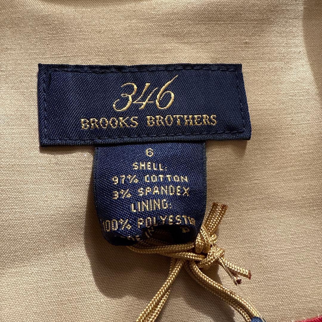 タグ付☆ ブルックスブラザーズ 346 ステンカラー コート 6 ストライプ