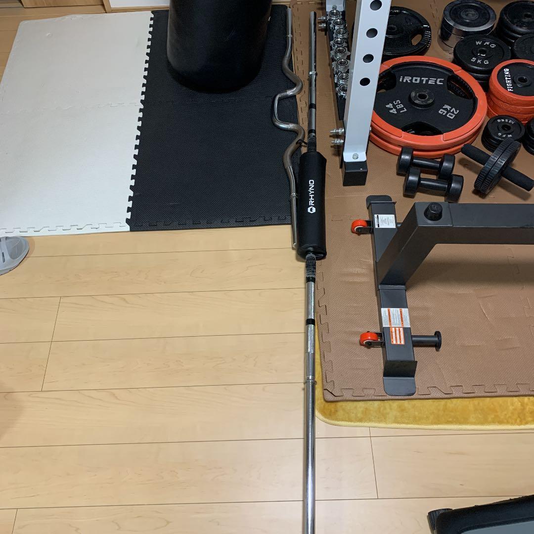 IROTES FIGHTING トレーニングベンチ ダンベル パワーラック