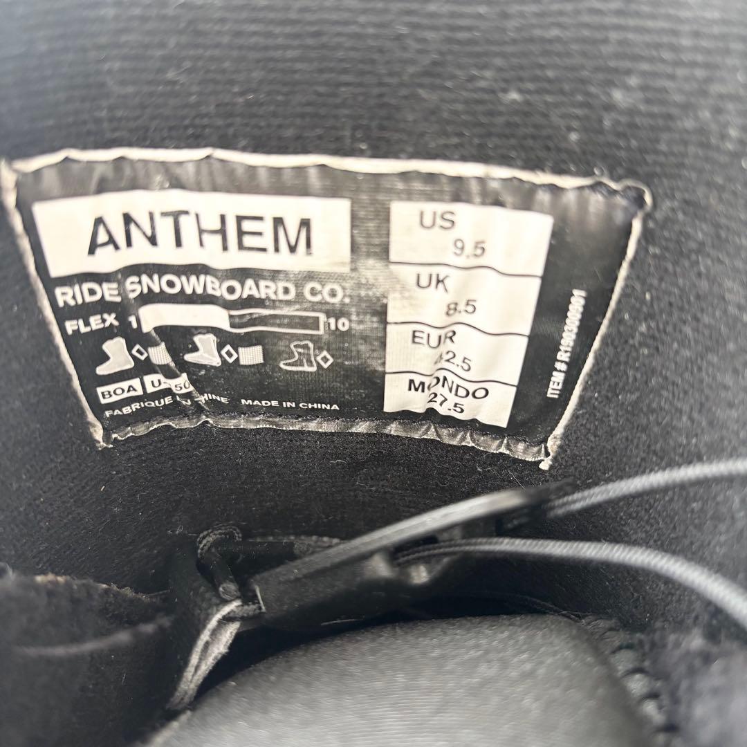 RIDE ライド ANTHEM BOA 27cm