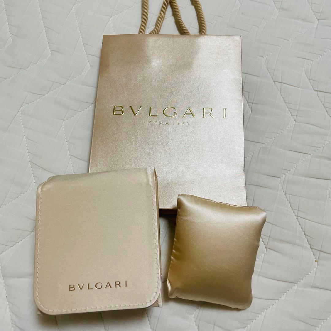 定番✨ブルガリ♡腕時計　BB23SS 黒文字盤 12Pダイヤ　ケース　ショッパー