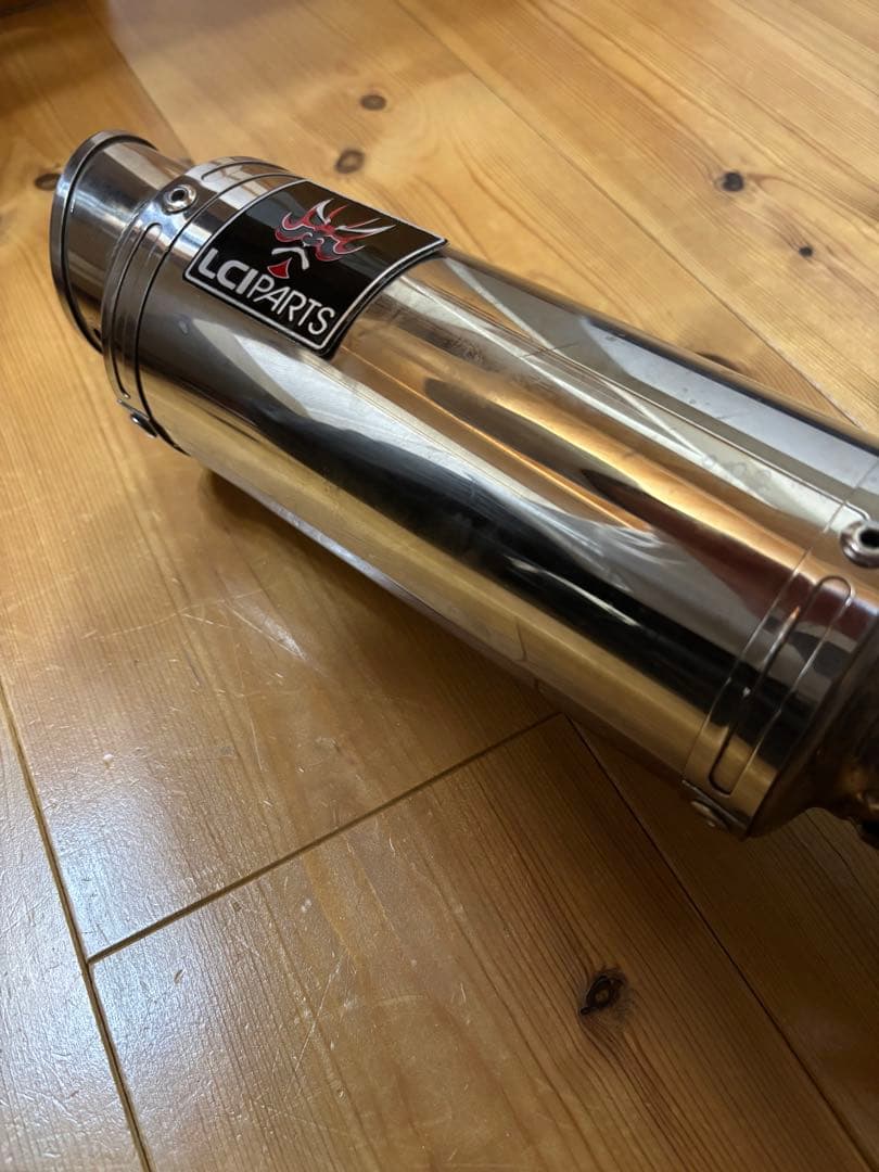 LCI PARTS ステンレス マフラー ZX25R(SE)、ZX4R用 超美品