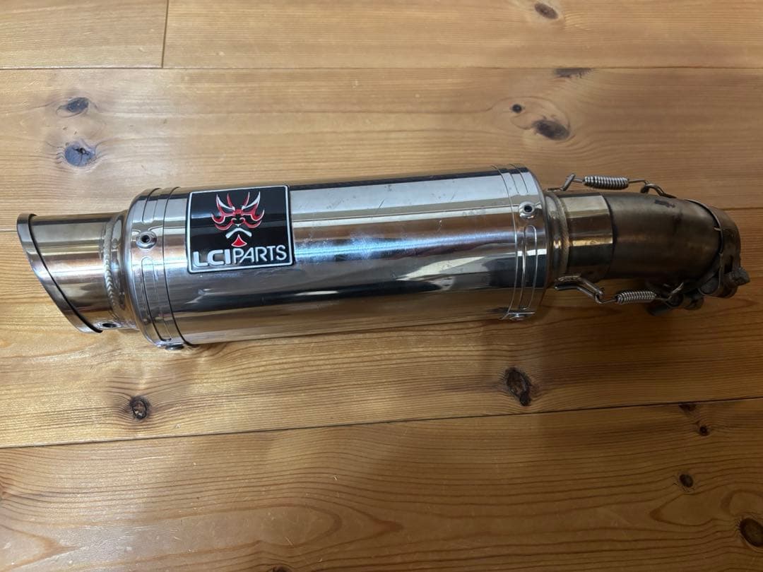 LCI PARTS ステンレス マフラー ZX25R(SE)、ZX4R用 超美品