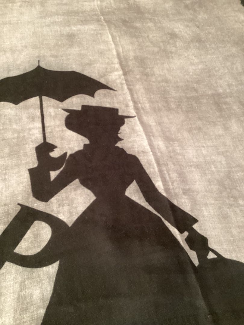 ファリエロ サルティ　大判ストール　モダールカシミヤ ディズニーメリーポピンズ