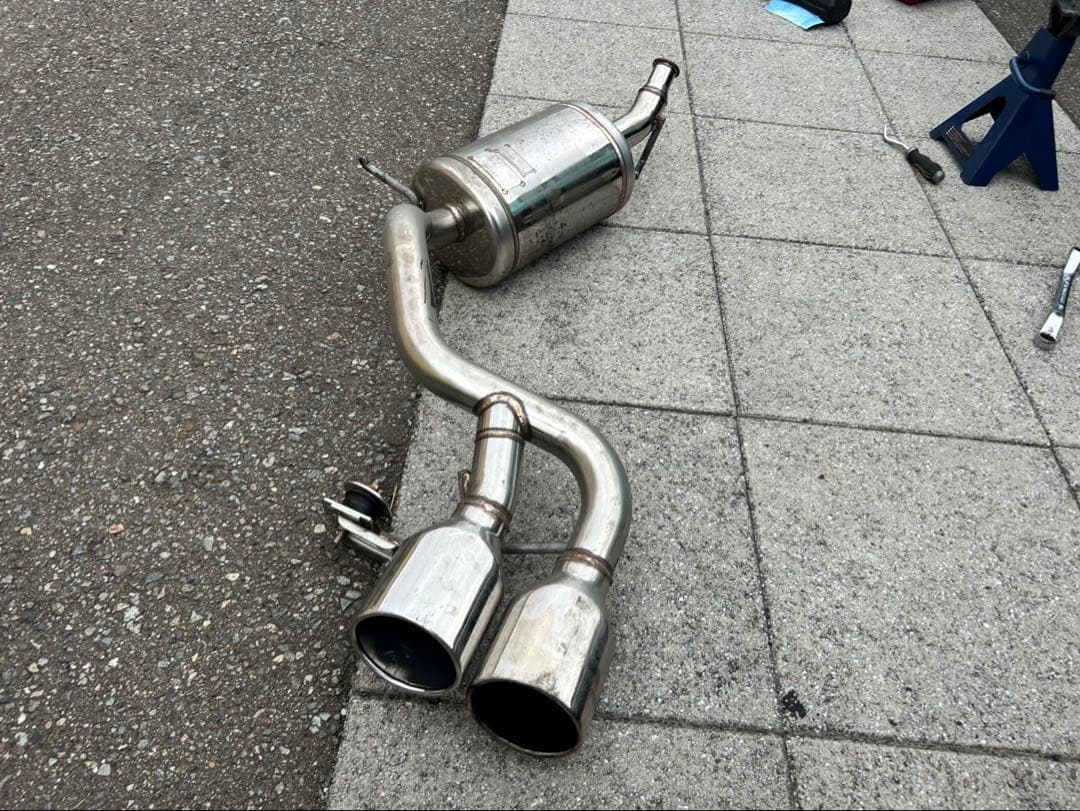 HA36S アルトワークス 4WD Blitz センター出しマフラー