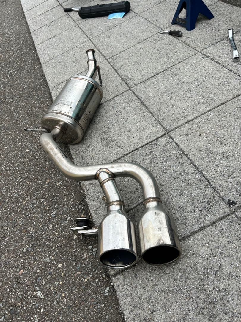 HA36S アルトワークス 4WD Blitz センター出しマフラー