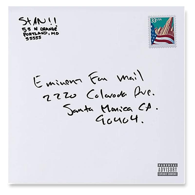 Eminem 公式限定盤「Stan Letter Vinyl Single」