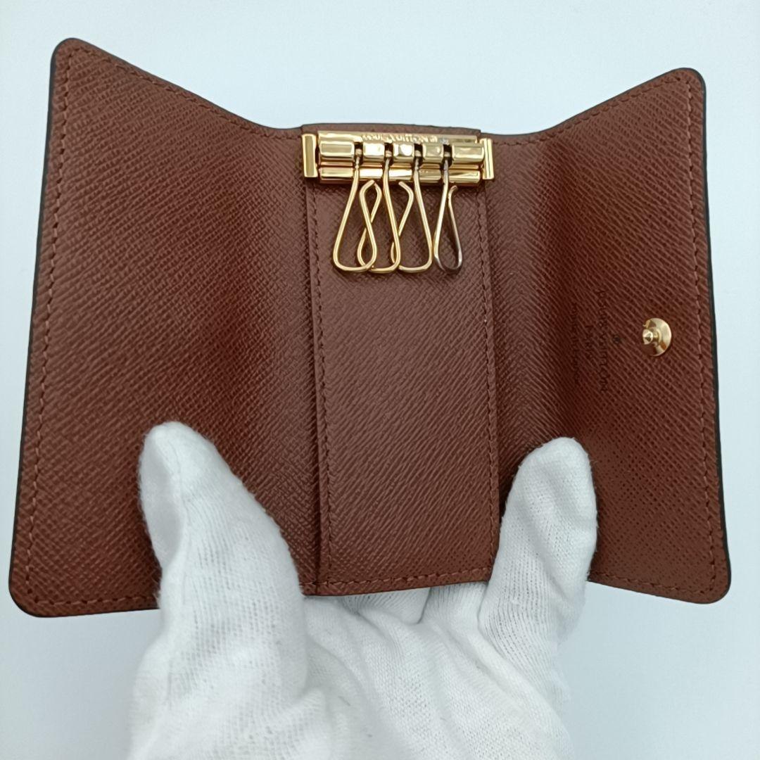 ルイヴィトン モノグラム ミュルティクレ4 キーケース　RFID　ICチップ