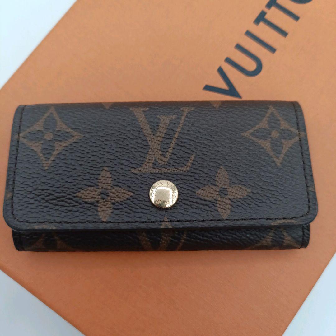 ルイヴィトン モノグラム ミュルティクレ4 キーケース　RFID　ICチップ