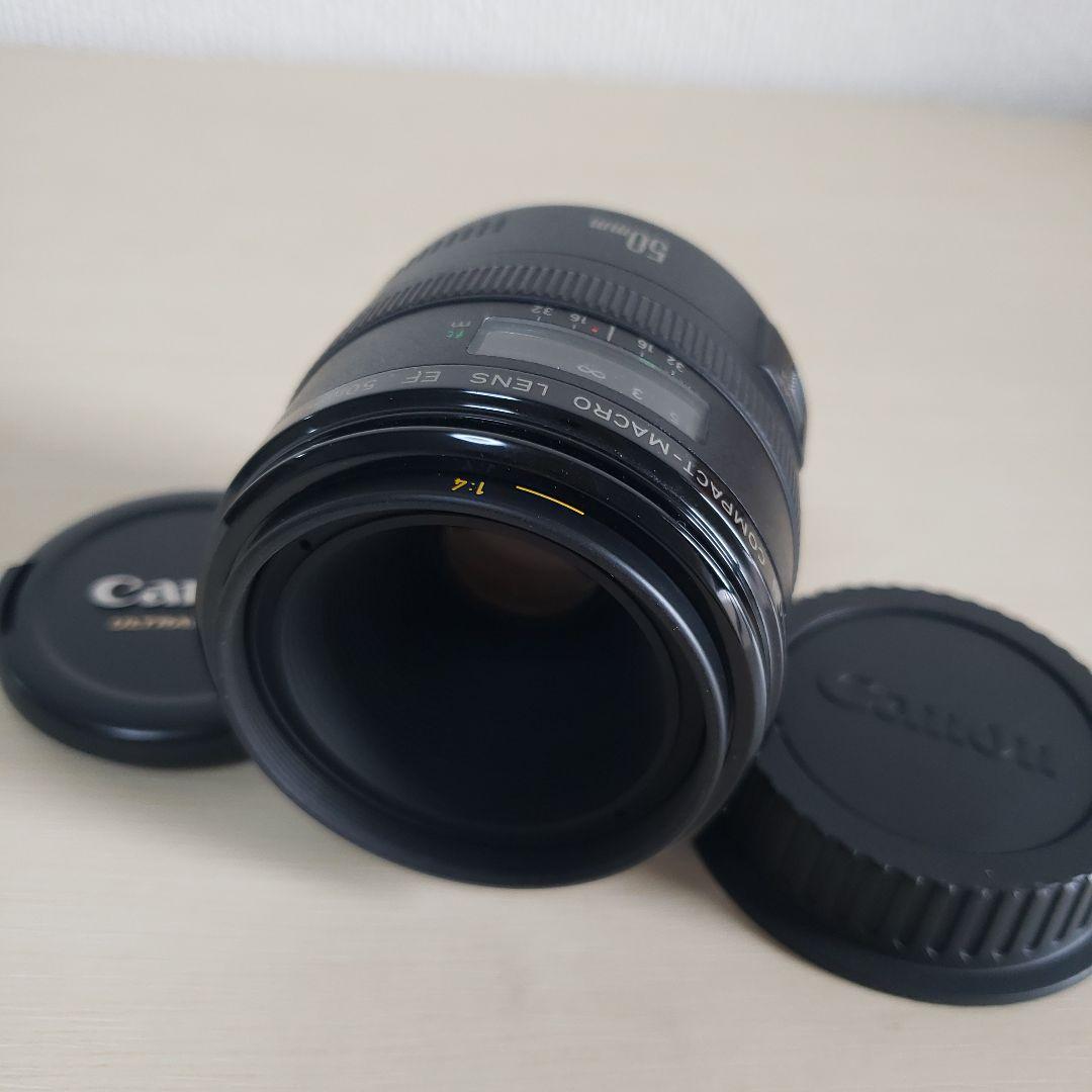 美品　キャノン EF 50mm F2.5 コンパクト マクロレンズ