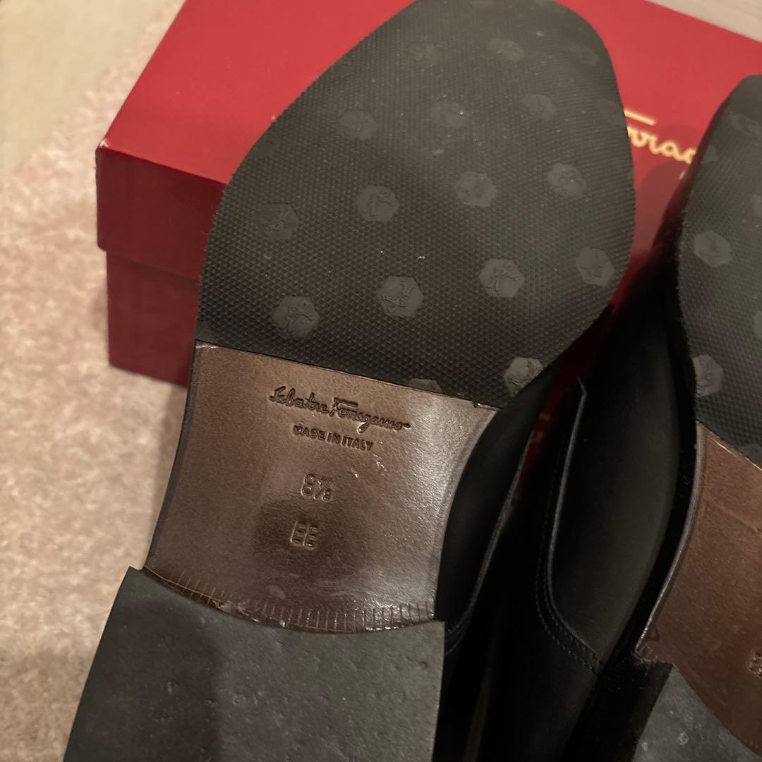 フェラガモ　メンズ　ブーツ　革靴　ローファー