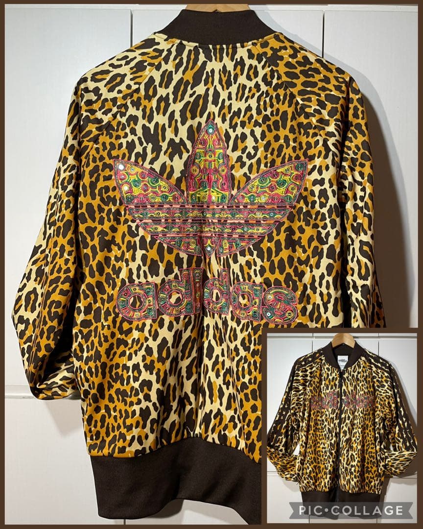 adidas アディダスオリジナルス ジェレミースコット ジャケット ヒョウ柄