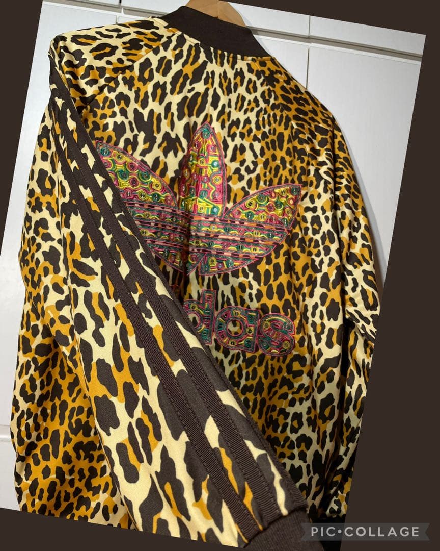 adidas アディダスオリジナルス ジェレミースコット ジャケット ヒョウ柄