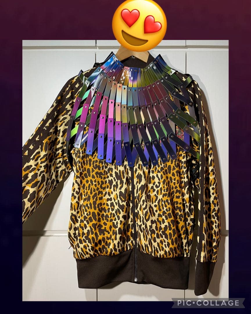 adidas アディダスオリジナルス ジェレミースコット ジャケット ヒョウ柄