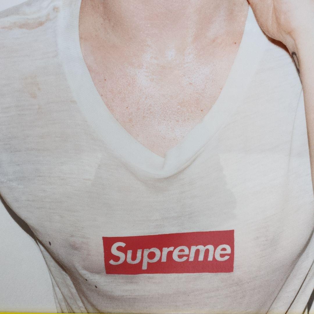 シュプリーム Supreme × レディ・ガガ イエロー 額装