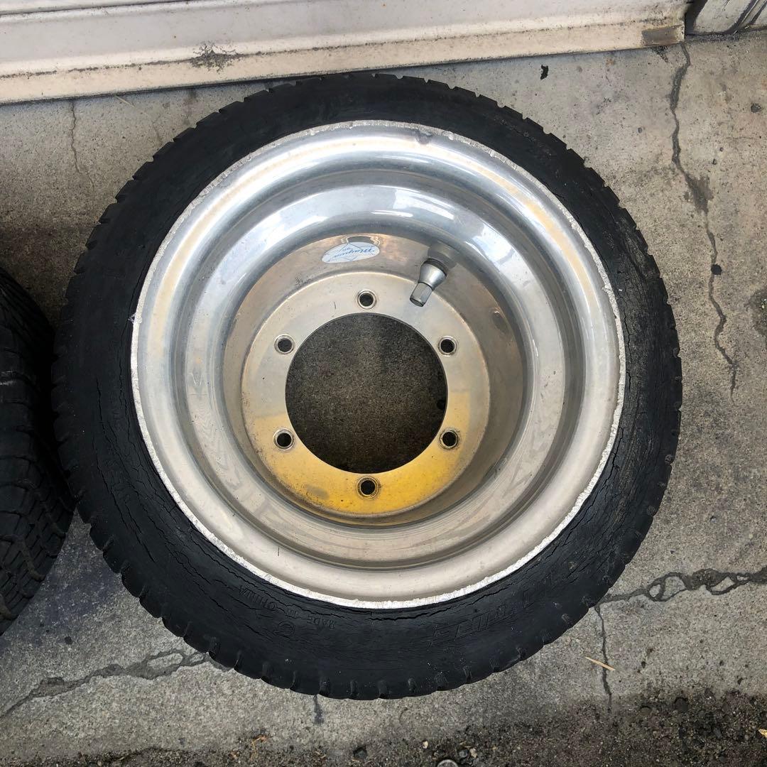 専用　　　　送料込み☆HONDA2サイクルジャイロ　リア８インチホイール　メイワ