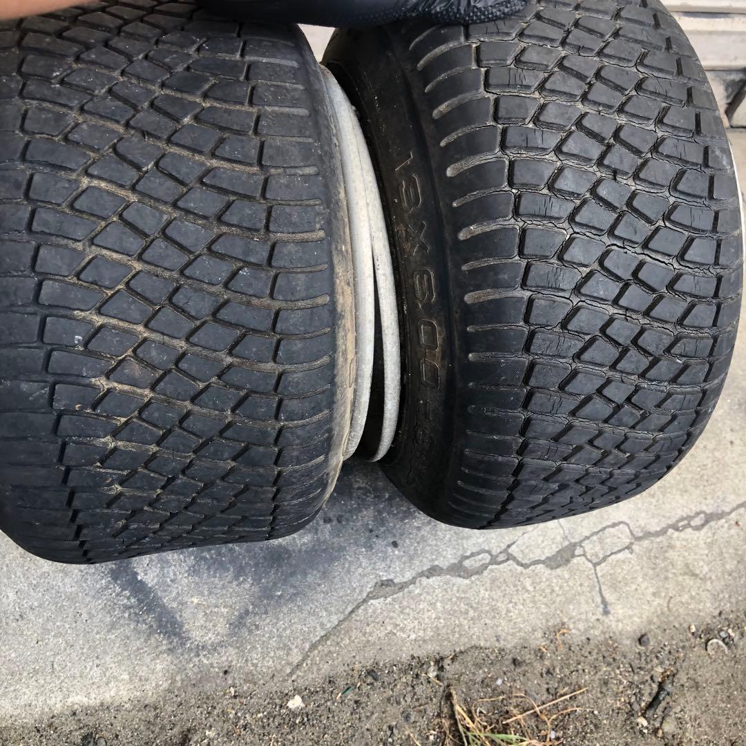 専用　　　　送料込み☆HONDA2サイクルジャイロ　リア８インチホイール　メイワ