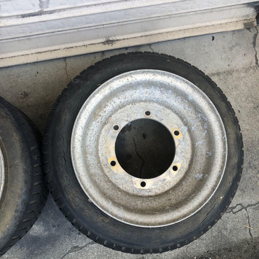 専用　　　　送料込み☆HONDA2サイクルジャイロ　リア８インチホイール　メイワ