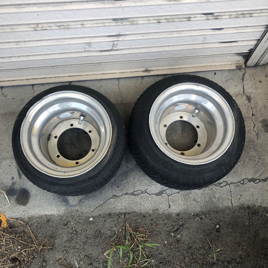 専用　　　　送料込み☆HONDA2サイクルジャイロ　リア８インチホイール　メイワ