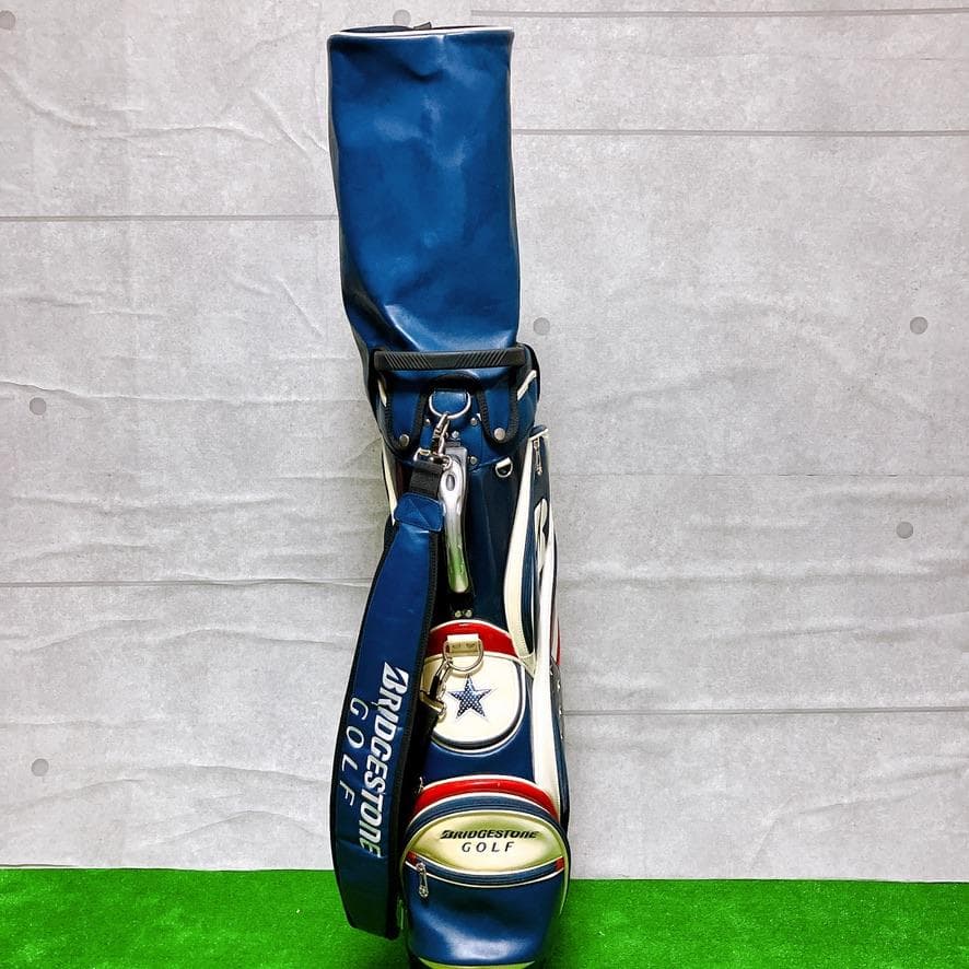 BRIDGESTONE ゴルフキャディバッグ 10型 スタンド式 メジャーモデル