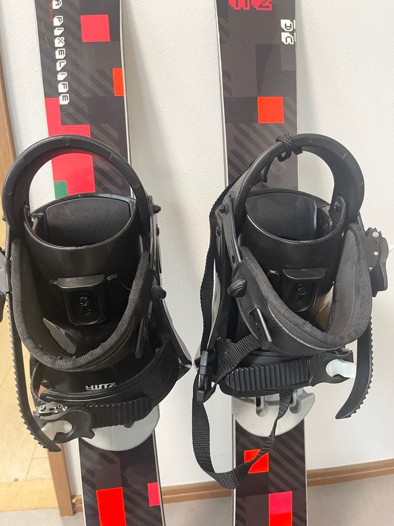 【セール中】ZUMA 100 ショートスキーセット ブラック/レッド ブーツ