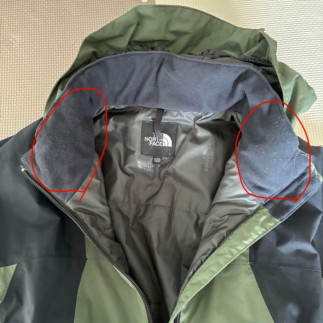 【11/15限定値下げ】ノースフェイス　スノーウェア ジャンプスーツ　120