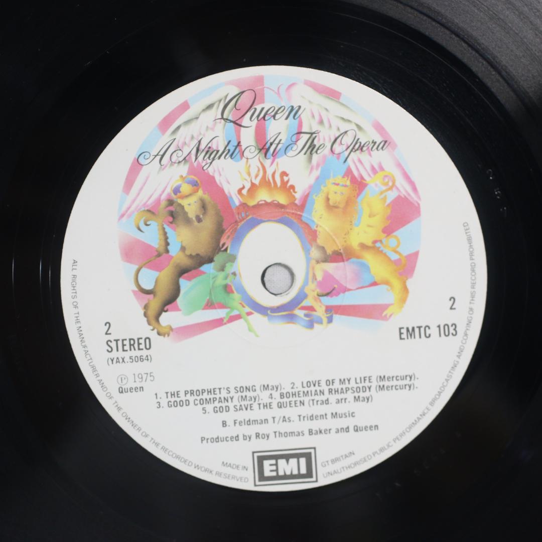 英LP Queen A Night at the Opera UKオリジナル盤