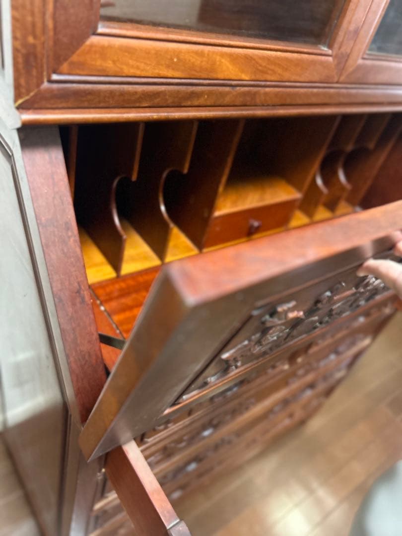 中国家具　アンティーク　ライティングビューロー(ライティングデスク)