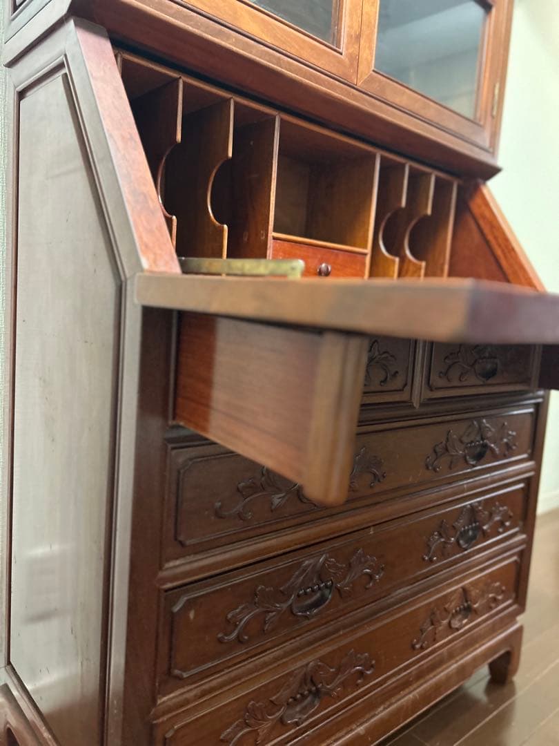 中国家具　アンティーク　ライティングビューロー(ライティングデスク)