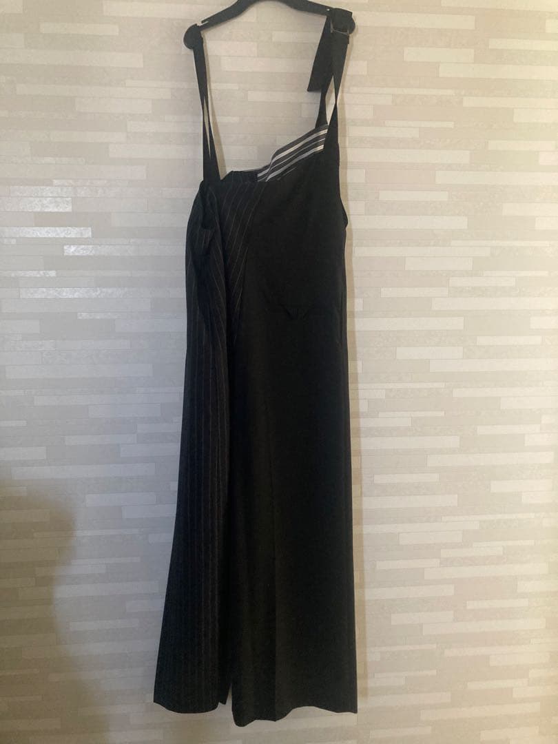 AULA AILA アシンメトリーサロペット