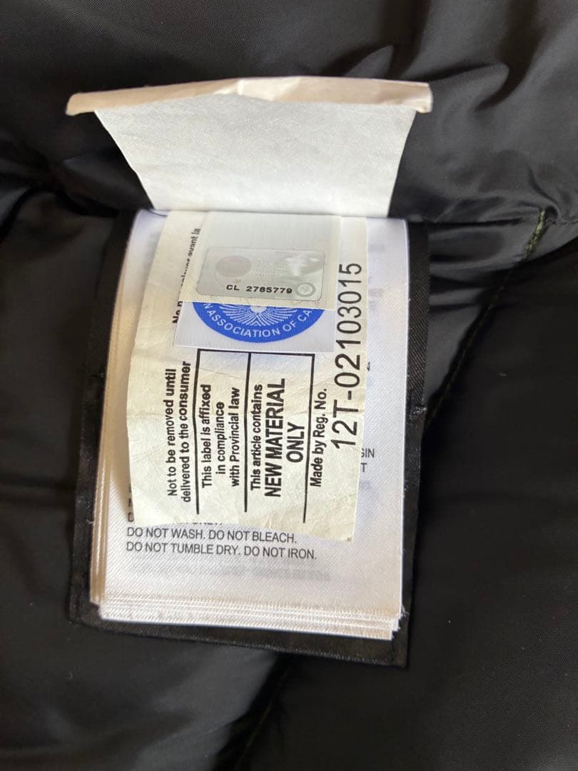   ダウンベスト Sサイズ オリーブ