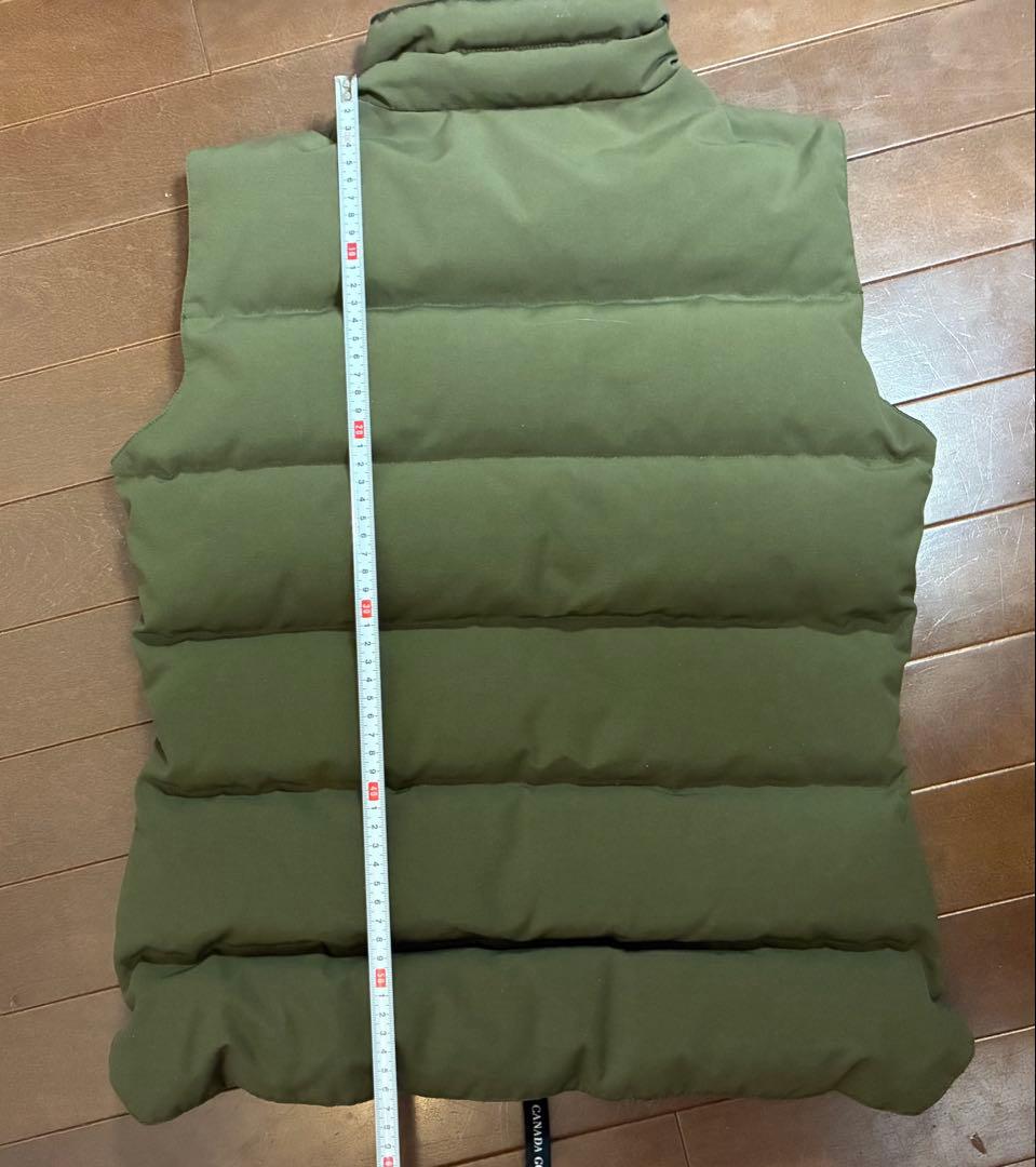   ダウンベスト Sサイズ オリーブ